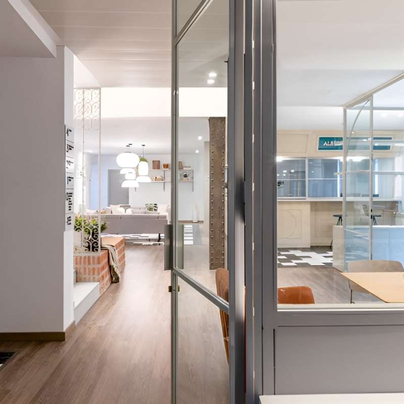 Interior del albergue de El Escorial en San Lorenzo de El Escorial (Madrid) - Construcci�n | Reformas - K�rkide | Proyectos de restauraci�n y rehabilitaci�n