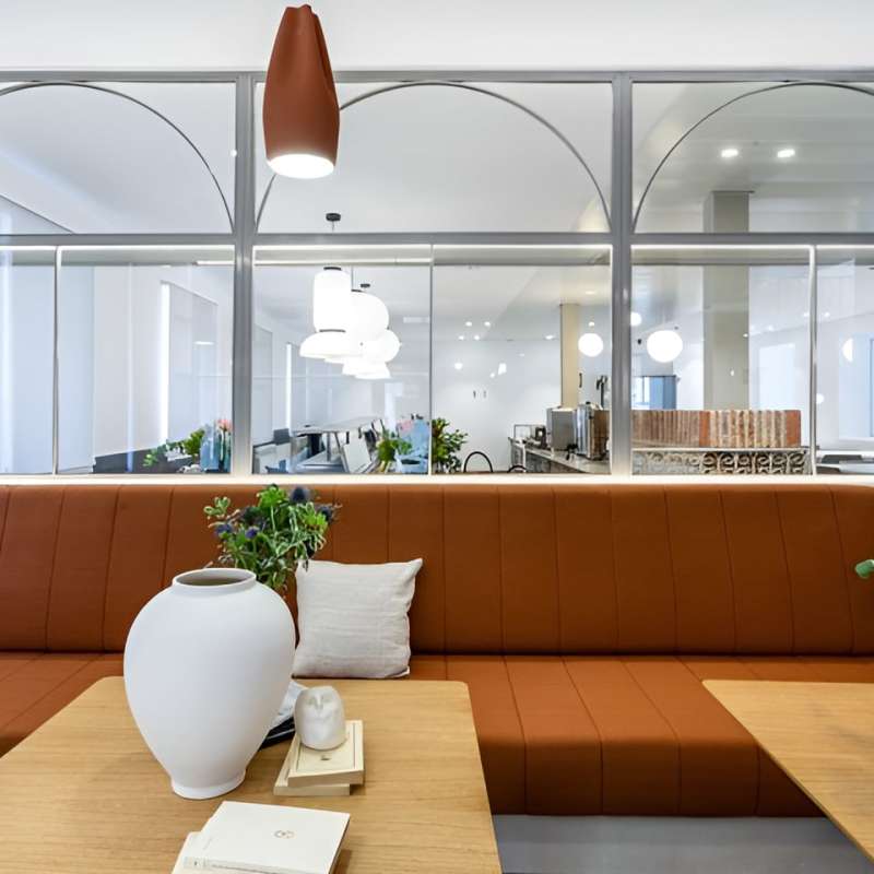 Interior del albergue de El Escorial en San Lorenzo de El Escorial (Madrid) - Construcci�n | Reformas - K�rkide | Proyectos de restauraci�n y rehabilitaci�n