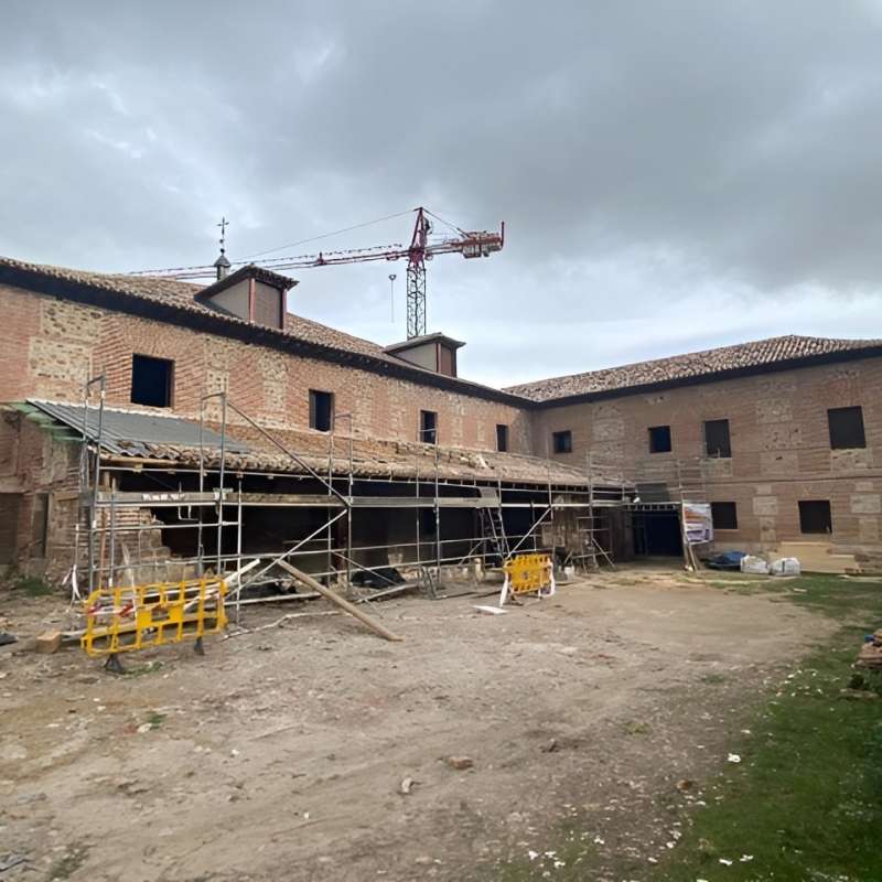 Restauraci�n de la cubierta y fachadas oeste del Cuerpo Central y de la Capilla de la Cartuja de Talamanca de Jarama (Madrid) - Rehabilitaci�n | Construcciones civiles - K�rkide | Proyectos de restauraci�n y rehabilitaci�n