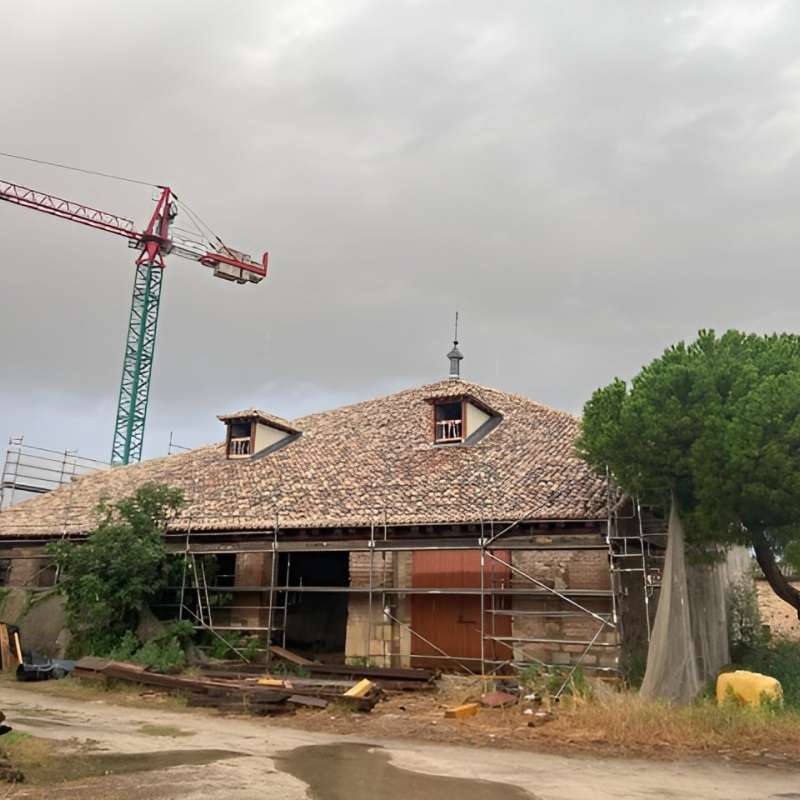 Restauraci�n de la cubierta y fachadas oeste del Cuerpo Central y de la Capilla de la Cartuja de Talamanca de Jarama (Madrid) - Rehabilitaci�n | Construcciones civiles - K�rkide | Proyectos de restauraci�n y rehabilitaci�n