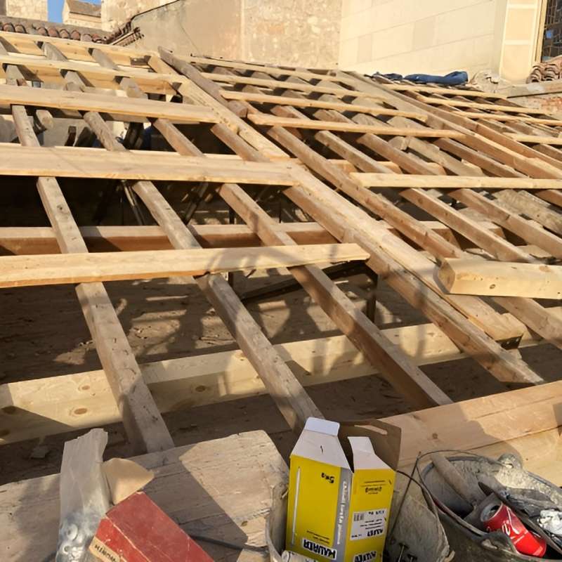 Rehabilitaci�n de cubiertas anexas a la Catedral de Alcal� de Henares (Madrid) - Rehabilitaci�n | Edificios Religiosos - K�rkide | Proyectos de restauraci�n y rehabilitaci�n