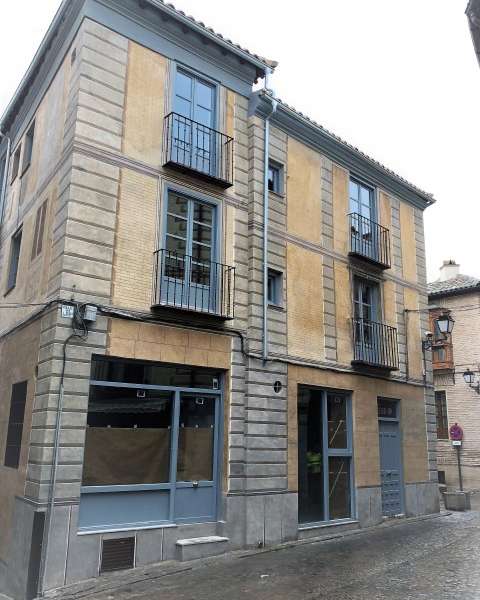 Restauraci�n fachada en C/ Aljibillo. Toledo. | Rehabilitaci�n > Construcciones civiles | K�rkide | Proyectos de restauraci�n y rehabilitaci�n