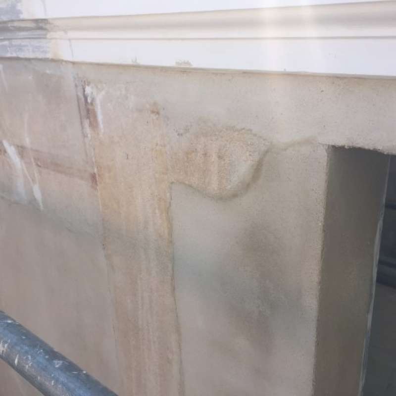 Restauraci�n de fachada en C/ Aljibillo. Toledo. - Rehabilitaci�n | Construcciones civiles - K�rkide | Proyectos de restauraci�n y rehabilitaci�n