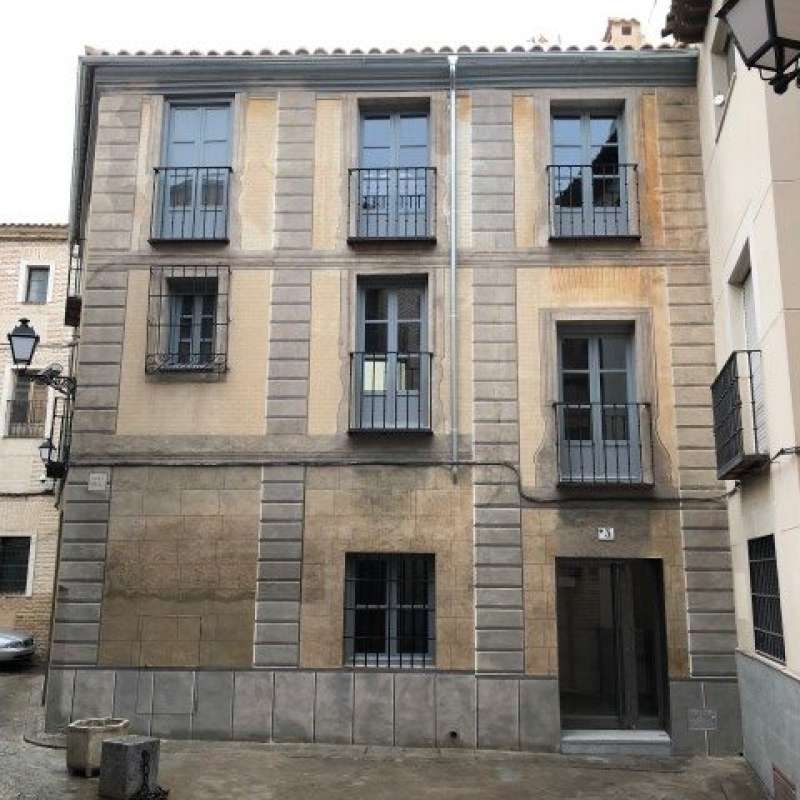 Restauraci�n de fachada en C/ Aljibillo. Toledo. - Rehabilitaci�n | Construcciones civiles - K�rkide | Proyectos de restauraci�n y rehabilitaci�n