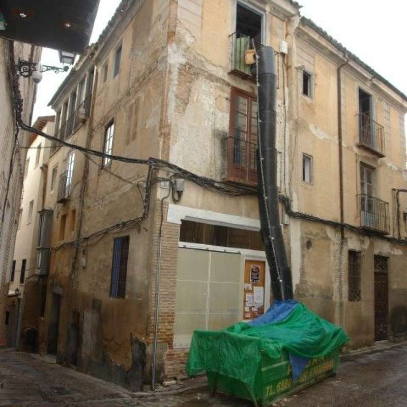 Restauraci�n de fachada en C/ Aljibillo. Toledo. - Rehabilitaci�n | Construcciones civiles - K�rkide | Proyectos de restauraci�n y rehabilitaci�n