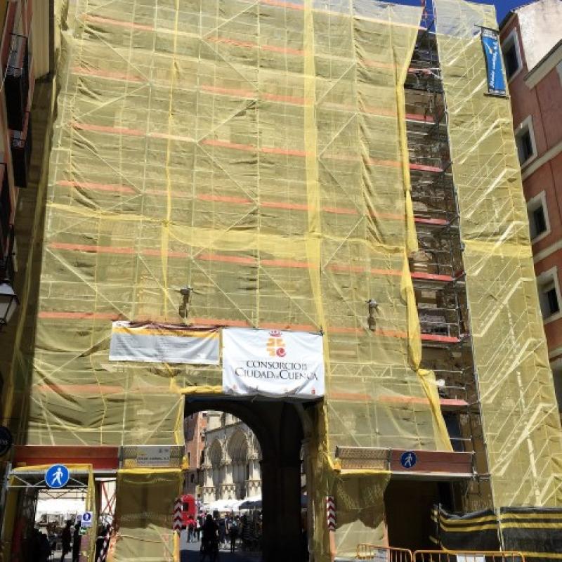 Restauraci�n de las fachadas del Ayuntamiento de Cuenca. - Rehabilitaci�n | Construcciones civiles - K�rkide | Proyectos de restauraci�n y rehabilitaci�n