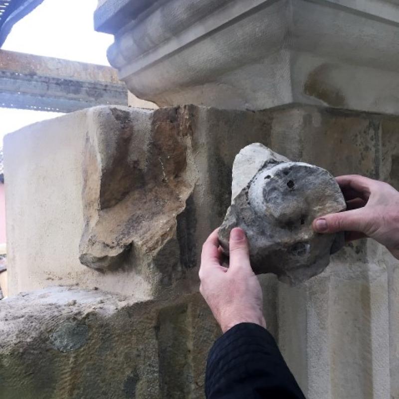 Restauraci�n de las fachadas del Ayuntamiento de Cuenca. - Rehabilitaci�n | Construcciones civiles - K�rkide | Proyectos de restauraci�n y rehabilitaci�n