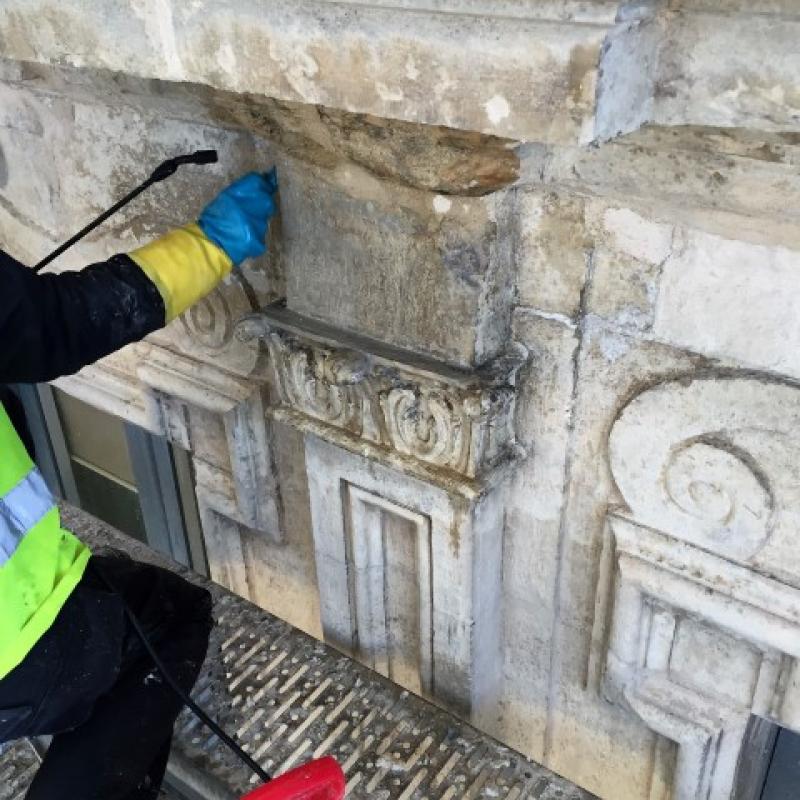 Restauraci�n de las fachadas del Ayuntamiento de Cuenca. - Rehabilitaci�n | Construcciones civiles - K�rkide | Proyectos de restauraci�n y rehabilitaci�n