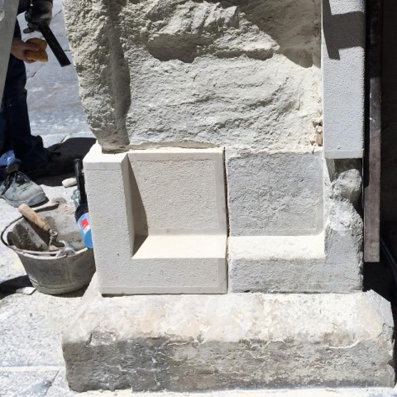 Restauraci�n de las fachadas del Ayuntamiento de Cuenca. - Rehabilitaci�n | Construcciones civiles - K�rkide | Proyectos de restauraci�n y rehabilitaci�n