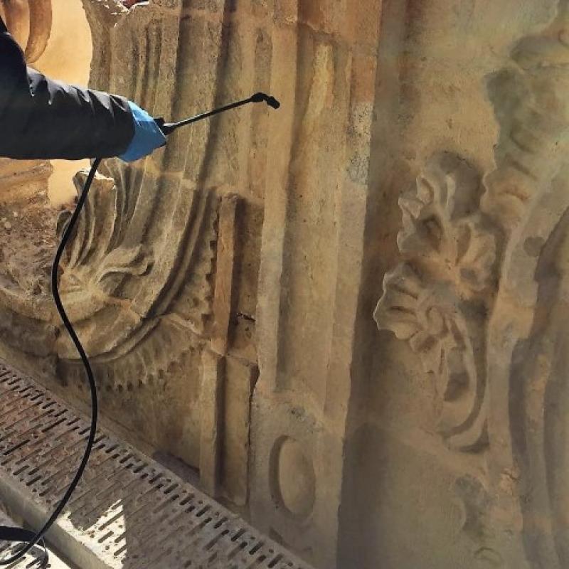 Restauraci�n de las fachadas del Ayuntamiento de Cuenca. - Rehabilitaci�n | Construcciones civiles - K�rkide | Proyectos de restauraci�n y rehabilitaci�n