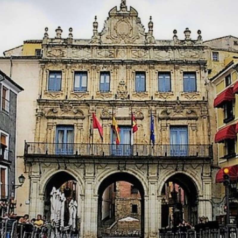 Restauraci�n de las fachadas del Ayuntamiento de Cuenca. - Rehabilitaci�n | Construcciones civiles - K�rkide | Proyectos de restauraci�n y rehabilitaci�n