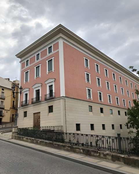 Restauraci�n fachadas Edificio Palafox. Cuenca. | Rehabilitaci�n > Construcciones civiles | K�rkide | Proyectos de restauraci�n y rehabilitaci�n