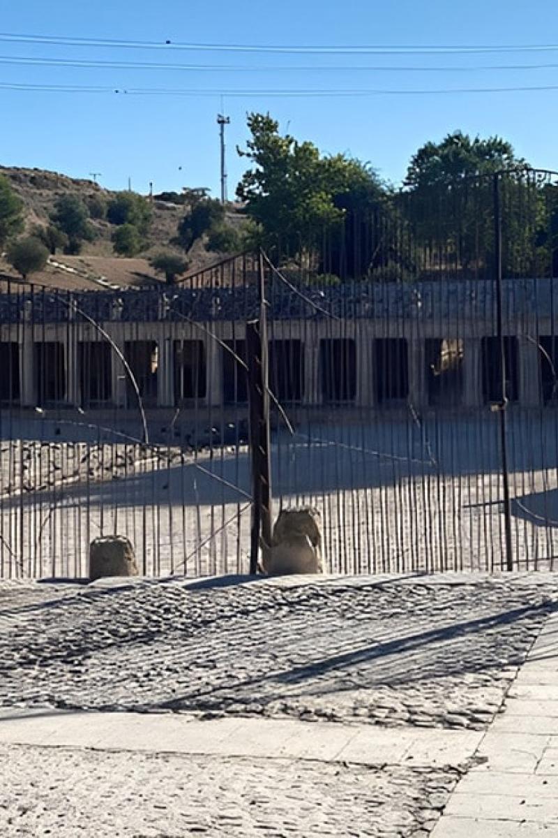 Restauraci�n cubierta de galer�a de los Ca�os y explanada Fuente Grande de Oca�a (Toledo) - K�rkide | Proyectos de restauraci�n y rehabilitaci�n