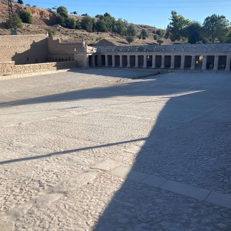 Restauraci�n de la cubierta de la galer�a de los Ca�os y explanada de la Fuente Grande de Oca�a (Toledo) - Rehabilitaci�n | Construcciones civiles - K�rkide | Proyectos de restauraci�n y rehabilitaci�n