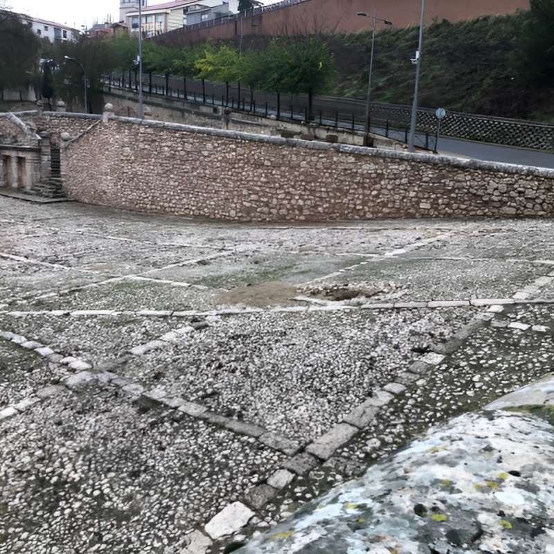 Restauraci�n de la cubierta de la galer�a de los Ca�os y explanada de la Fuente Grande de Oca�a (Toledo) - Rehabilitaci�n | Construcciones civiles - K�rkide | Proyectos de restauraci�n y rehabilitaci�n