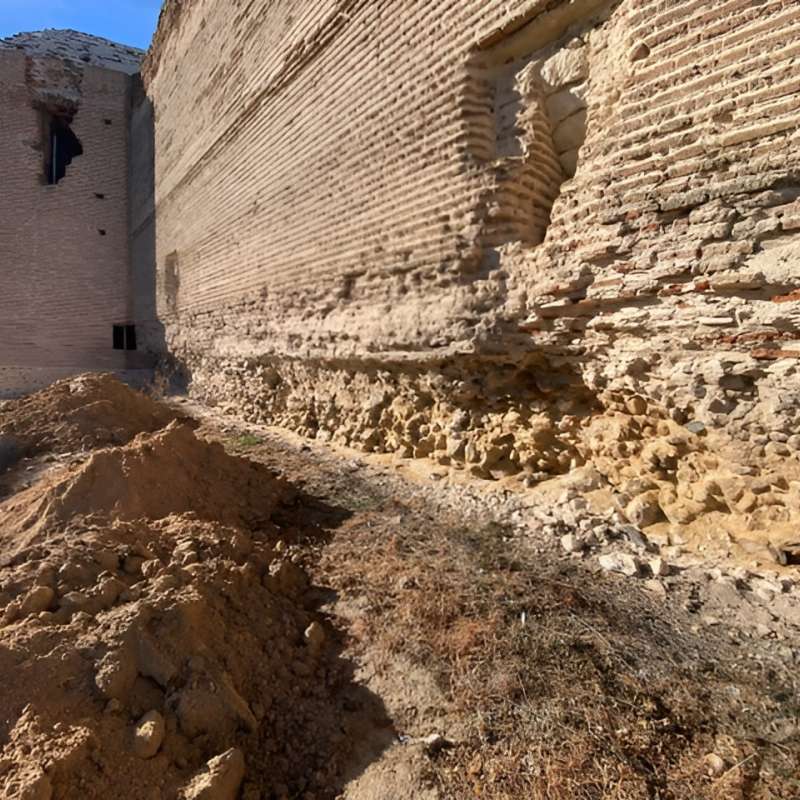 Restauraci�n del lienzo Este del Castillo de Casarrubios del Monte (Toledo) - Rehabilitaci�n | Construcciones civiles - K�rkide | Proyectos de restauraci�n y rehabilitaci�n