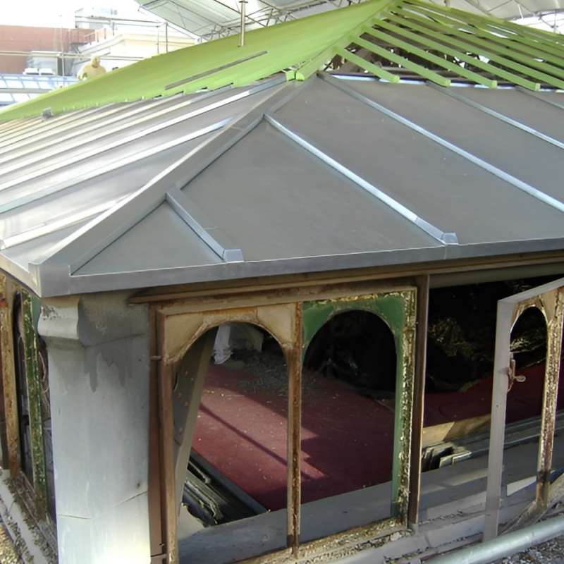 Lucernario de la Escuela T�cnica Superior de Ingenieros de Minas y Energ�a. Universidad Polit�cnica. Madrid. - Rehabilitaci�n | Construcciones civiles - K�rkide | Proyectos de restauraci�n y rehabilitaci�n