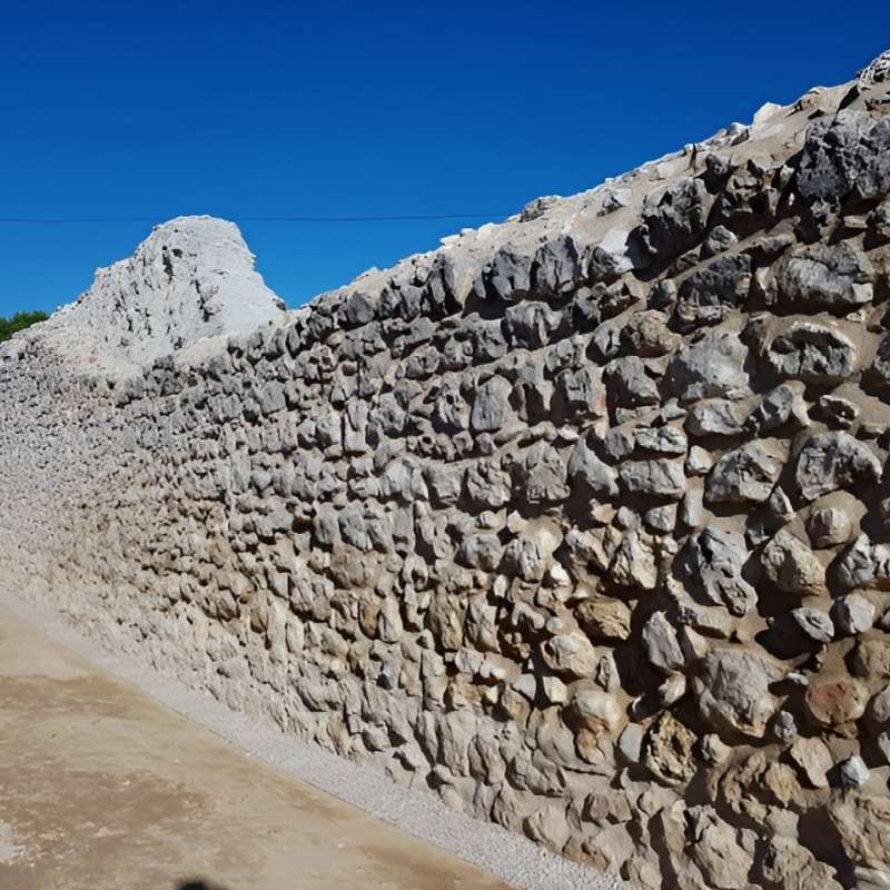 Restauraci�n del tramo de la muralla contiguo al Torre�n del Olivo del recinto amurallado del Castillo de Torremocha en Santorcaz. Madrid. - Rehabilitaci�n | Construcciones civiles - K�rkide | Proyectos de restauraci�n y rehabilitaci�n