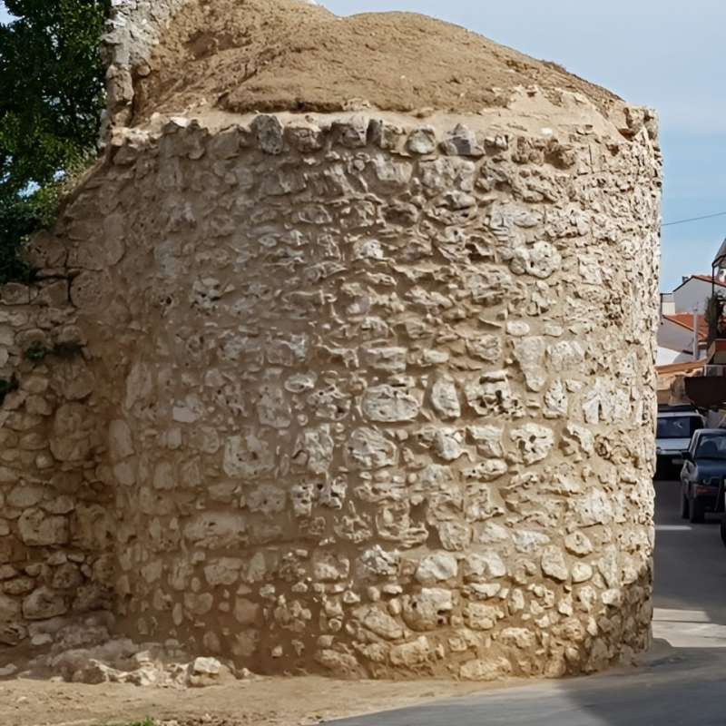 Restauraci�n del tramo de la muralla contiguo al Torre�n del Olivo del recinto amurallado del Castillo de Torremocha en Santorcaz. Madrid. - Rehabilitaci�n | Construcciones civiles - K�rkide | Proyectos de restauraci�n y rehabilitaci�n