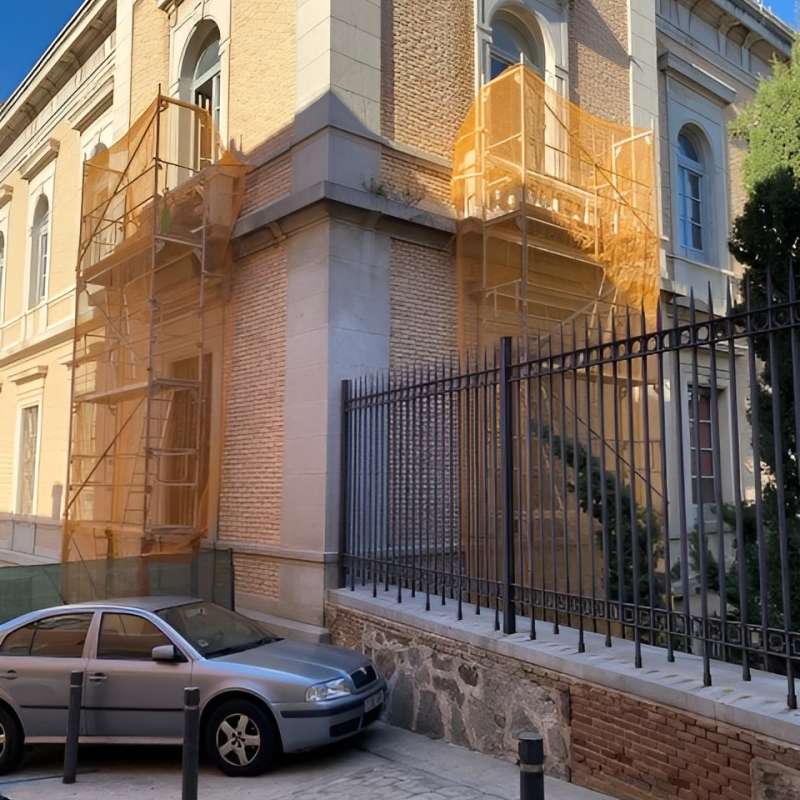 Restauraci�n de fachadas del Palacio Provincial de Toledo - Rehabilitaci�n | Construcciones civiles - K�rkide | Proyectos de restauraci�n y rehabilitaci�n