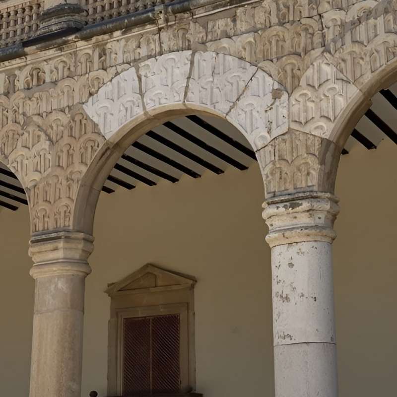 Cruj�a de la Galer�a de Poniente del Palacio del Infantado de Guadalajara (Museo de Guadalajara) - Rehabilitaci�n | Construcciones civiles - K�rkide | Proyectos de restauraci�n y rehabilitaci�n