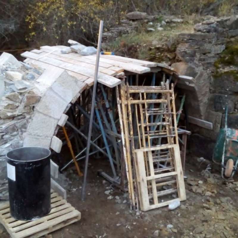 Restauraci�n del Puente Antiguo de Horcajo de la Sierra. Madrid. - Rehabilitaci�n | Construcciones civiles - K�rkide | Proyectos de restauraci�n y rehabilitaci�n