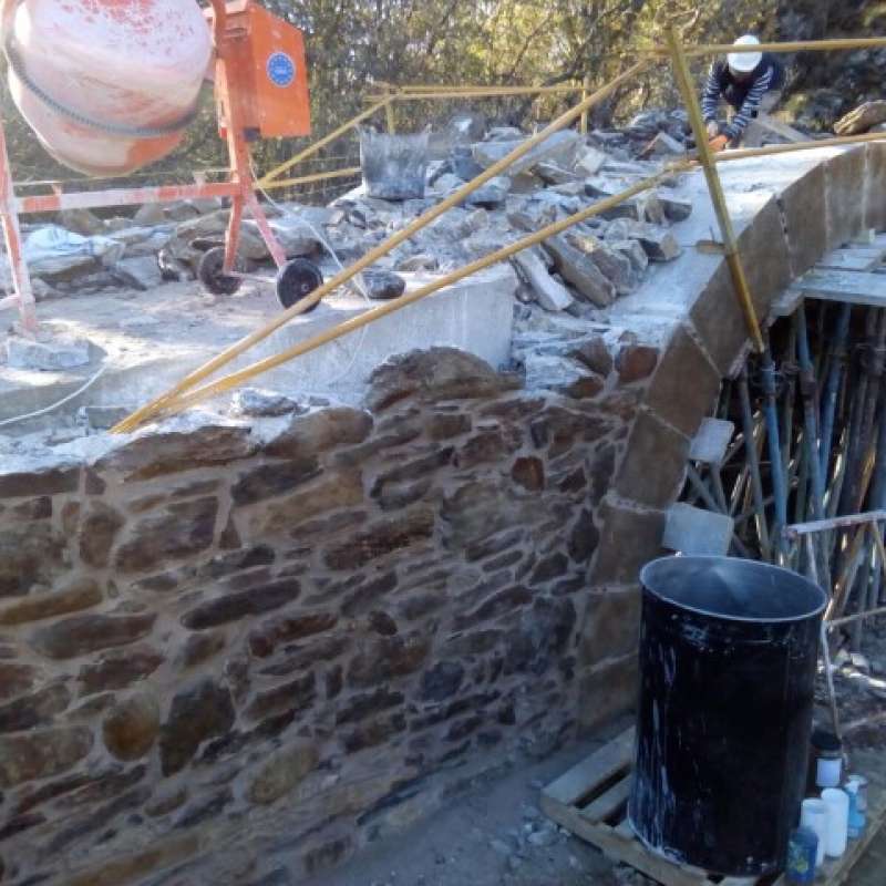 Restauraci�n del Puente Antiguo de Horcajo de la Sierra. Madrid. - Rehabilitaci�n | Construcciones civiles - K�rkide | Proyectos de restauraci�n y rehabilitaci�n