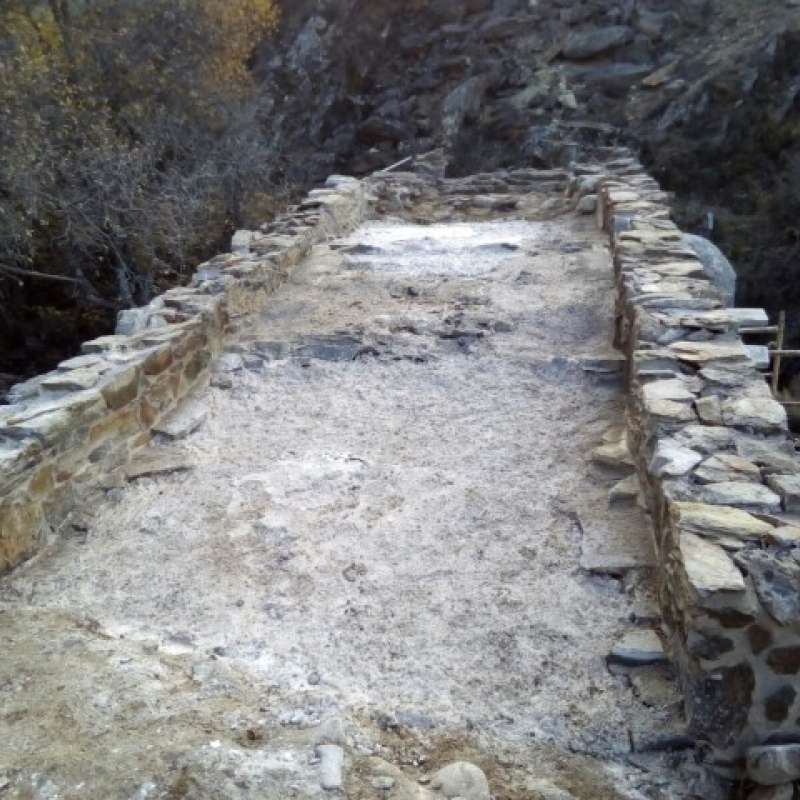 Restauraci�n del Puente Antiguo de Horcajo de la Sierra. Madrid. - Rehabilitaci�n | Construcciones civiles - K�rkide | Proyectos de restauraci�n y rehabilitaci�n