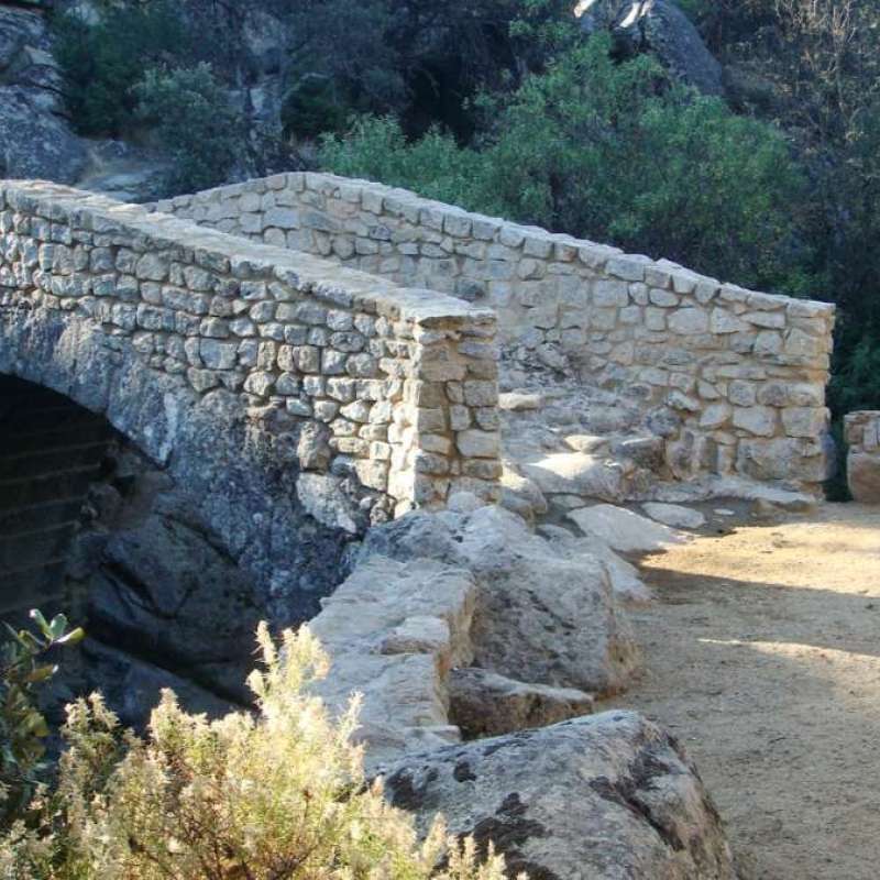 Puente del Pasadero. Navalagamella. Madrid. - Rehabilitaci�n | Construcciones civiles - K�rkide | Proyectos de restauraci�n y rehabilitaci�n