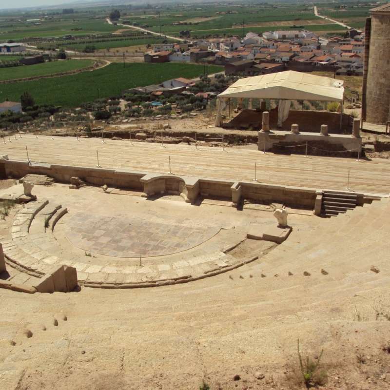 Teatro Romano. Medell�n. Badajoz. - Rehabilitaci�n | Construcciones civiles - K�rkide | Proyectos de restauraci�n y rehabilitaci�n