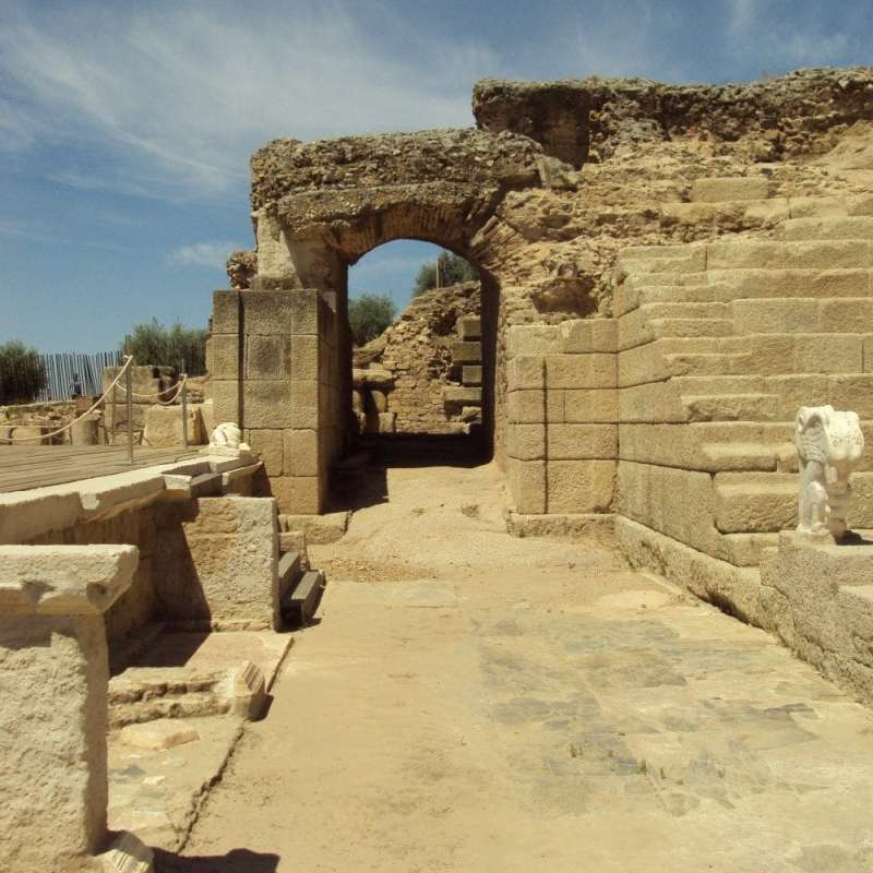 Teatro Romano. Medell�n. Badajoz. - Rehabilitaci�n | Construcciones civiles - K�rkide | Proyectos de restauraci�n y rehabilitaci�n