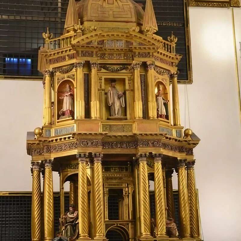 Restauraci�n del Baldaquino del Monasterio de San Bernardo - K�rkide | Proyectos de restauraci�n y rehabilitaci�n