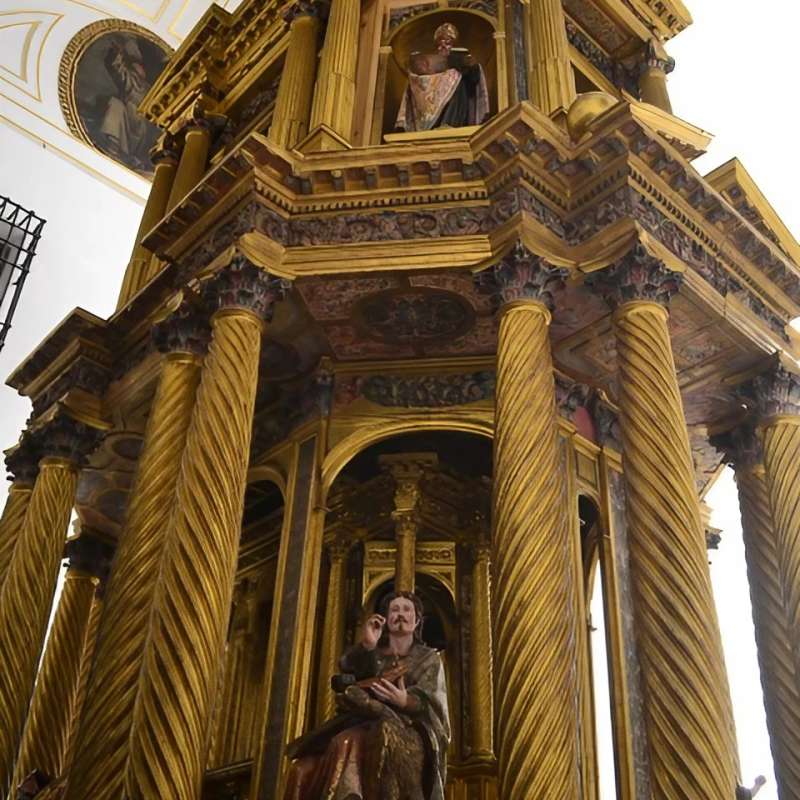 Restauraci�n del Baldaquino del Monasterio de San Bernardo en Alcal� de Henares. Madrid. - Restauraci�n | Monumentos - K�rkide | Proyectos de restauraci�n y rehabilitaci�n