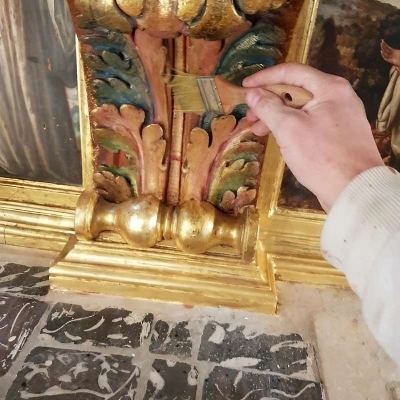 Restauraci�n del Baldaquino del Monasterio de San Bernardo en Alcal� de Henares. Madrid. - Restauraci�n | Monumentos - K�rkide | Proyectos de restauraci�n y rehabilitaci�n