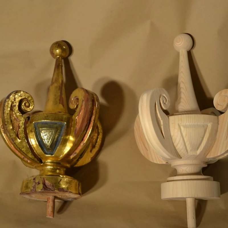 Restauraci�n del Baldaquino del Monasterio de San Bernardo en Alcal� de Henares. Madrid. - Restauraci�n | Monumentos - K�rkide | Proyectos de restauraci�n y rehabilitaci�n