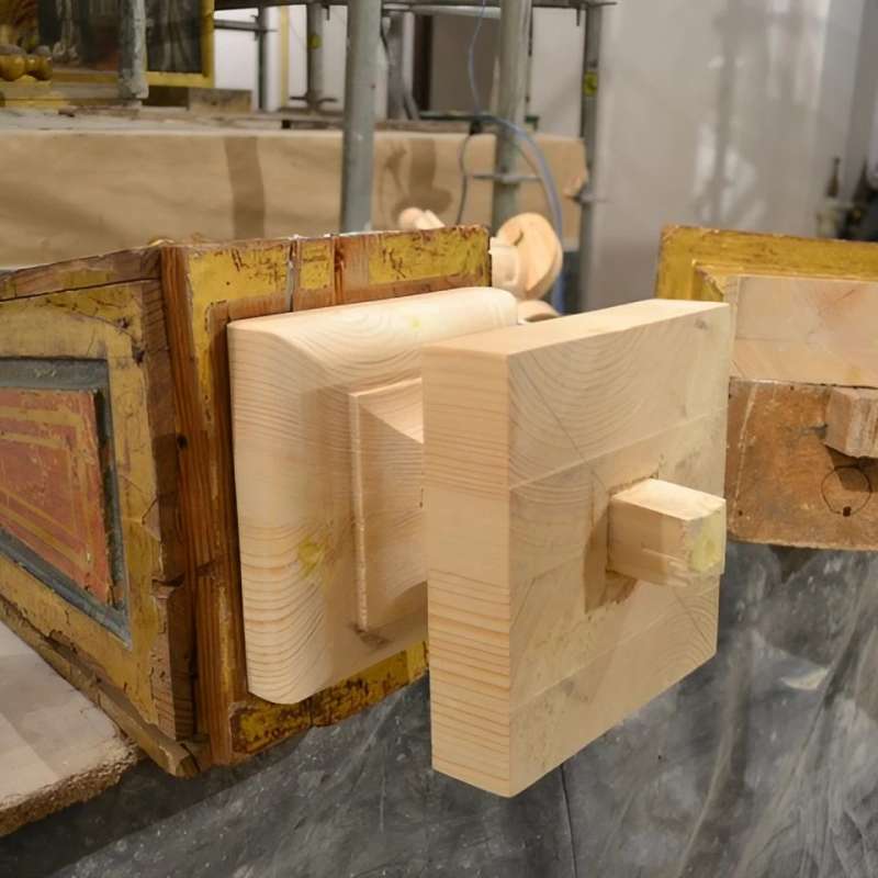 Restauraci�n del Baldaquino del Monasterio de San Bernardo en Alcal� de Henares. Madrid. - Restauraci�n | Monumentos - K�rkide | Proyectos de restauraci�n y rehabilitaci�n