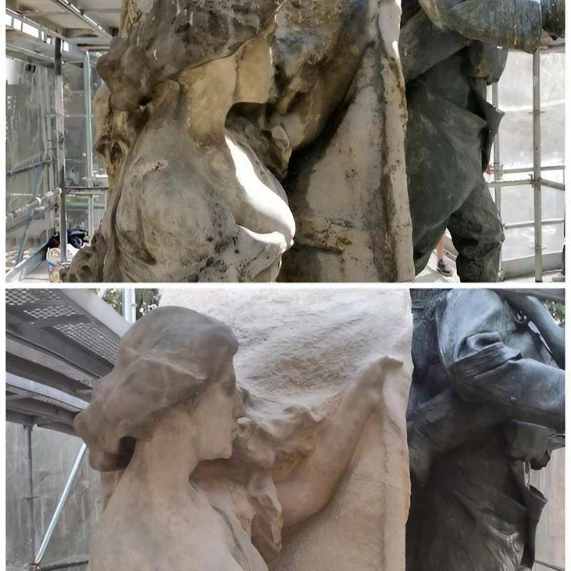 Monumento al Cabo Noval. Plaza de Oriente. Madrid. - Restauraci�n | Monumentos - K�rkide | Proyectos de restauraci�n y rehabilitaci�n