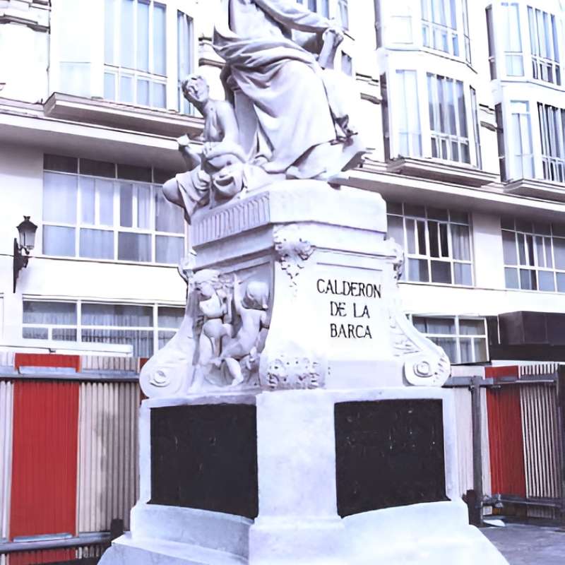 Monumento a Calder�n de la Barca. Madrid. - K�rkide | Proyectos de restauraci�n y rehabilitaci�n