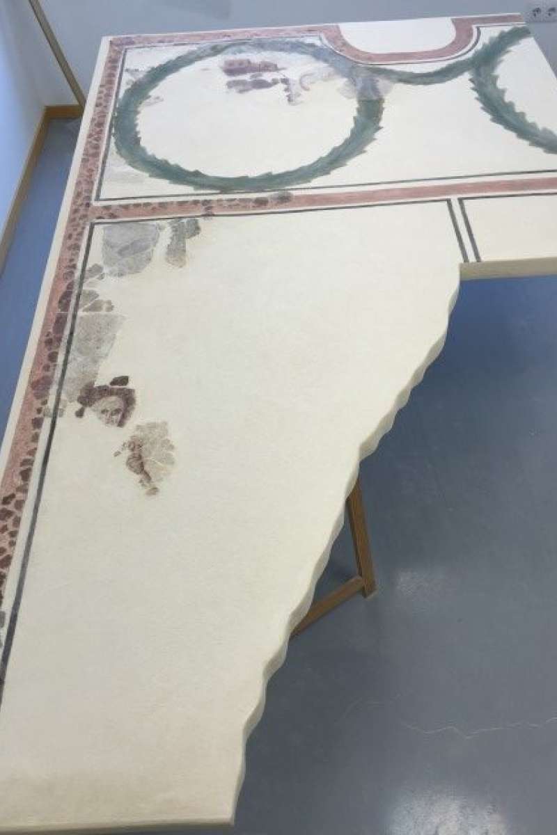 Pintura Mural Romana en Alcal� de Henares - K�rkide | Proyectos de restauraci�n y rehabilitaci�n