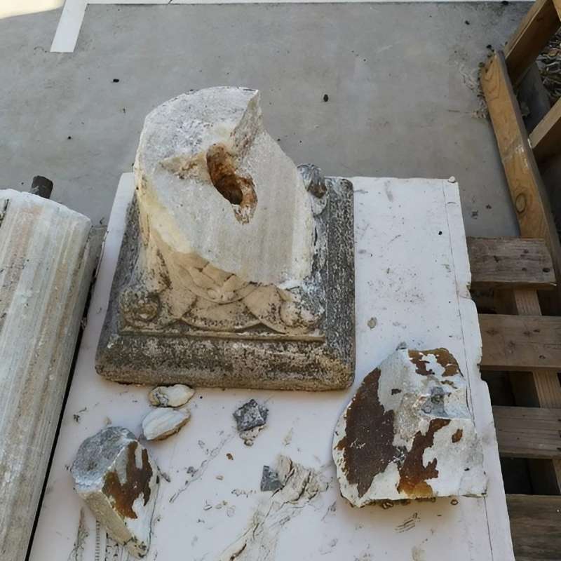 Restauraci�n de elementos arquitect�nicos y reposici�n de copia de fuente en la Rosaleda del Parque del Oeste. Madrid. - Restauraci�n | Monumentos - K�rkide | Proyectos de restauraci�n y rehabilitaci�n