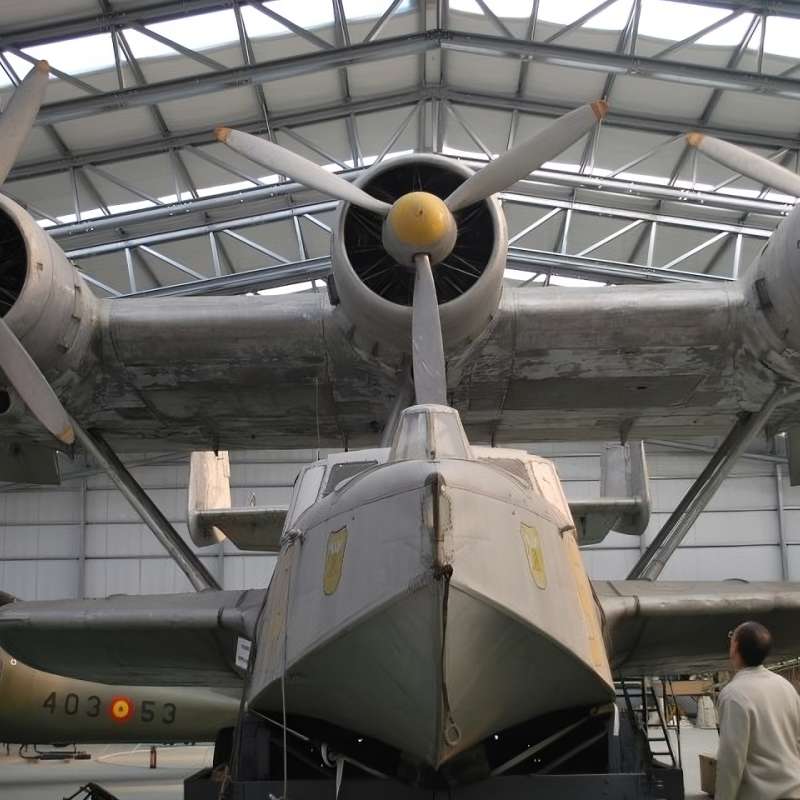 Hidroavi�n Dornier del Museo del Aire en Madrid - K�rkide | Proyectos de restauraci�n y rehabilitaci�n