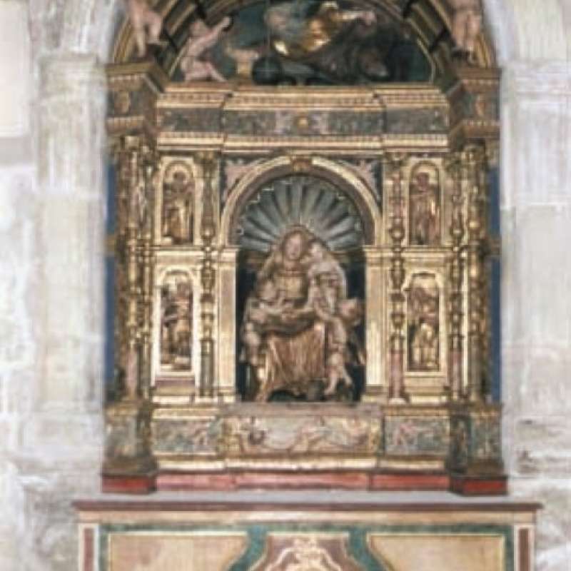 Retablo de la Virgen de la Capilla de los Mu�oz. Catedral de Cuenca. - Restauraci�n | Retablos - K�rkide | Proyectos de restauraci�n y rehabilitaci�n