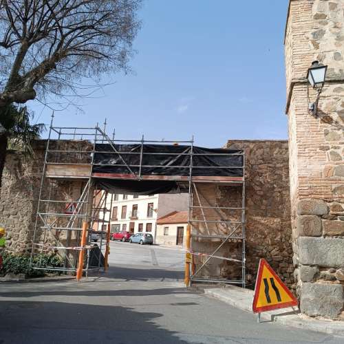 RESTAURACION DINTEL PUERTA DEL VADO EN TOLEDO