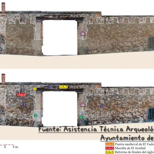 RESTAURACION DINTEL PUERTA DEL VADO EN TOLEDO